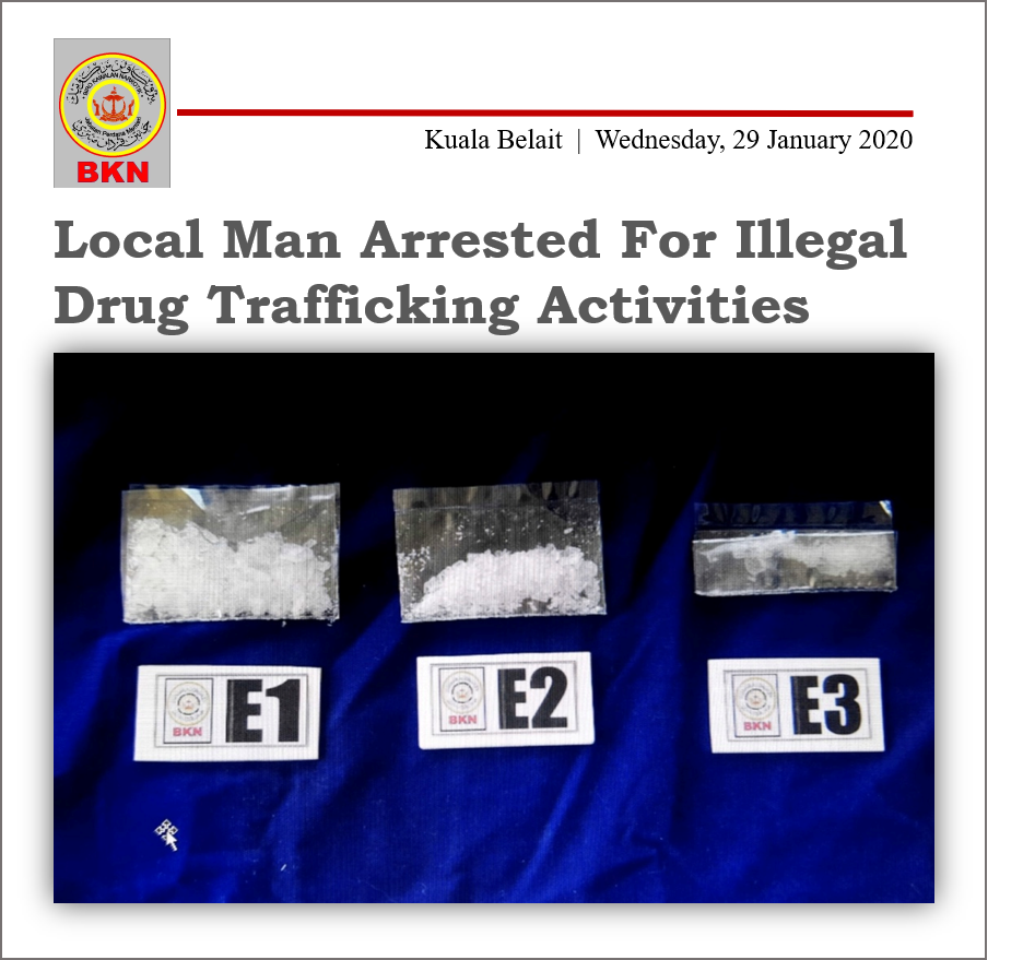A LOCAL MAN ARRESTED FOR ILLEGAL DRUG TRAFFICKING ACTIVITIES (CP).png